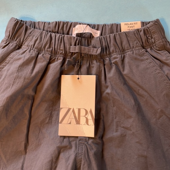 NWT Zara Unisex Children’s Relax Fit Cotton Pants - Picture 5 of 7